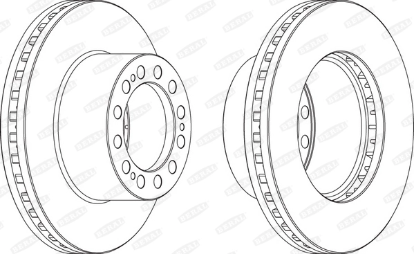 Brake Disc BCR204A