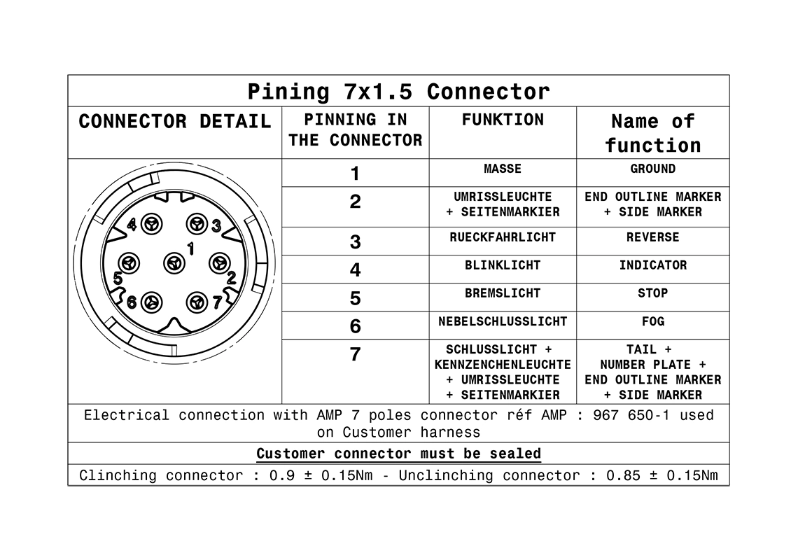 Tail Light Assembly LC11 LED Right 160410