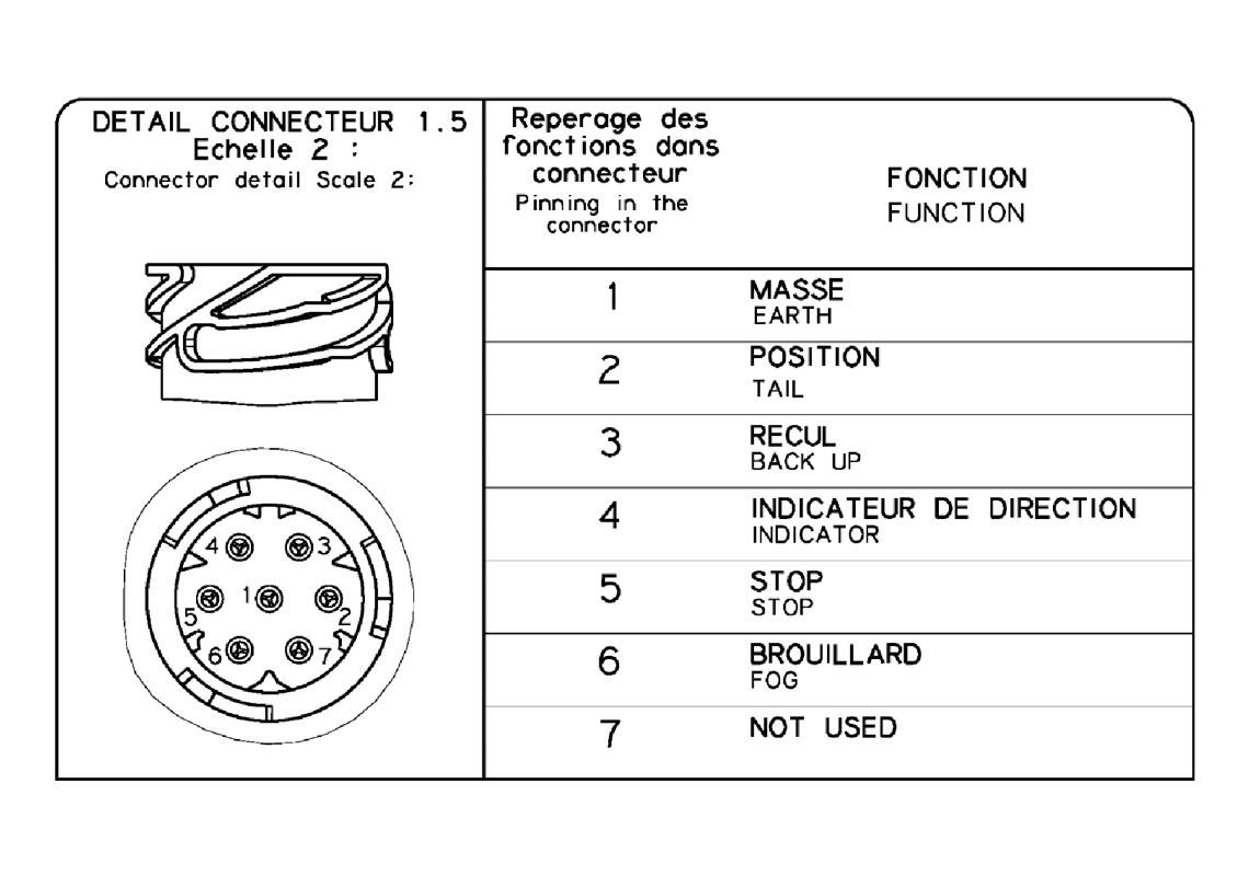 Tail Light Assembly LC8 Right 156790