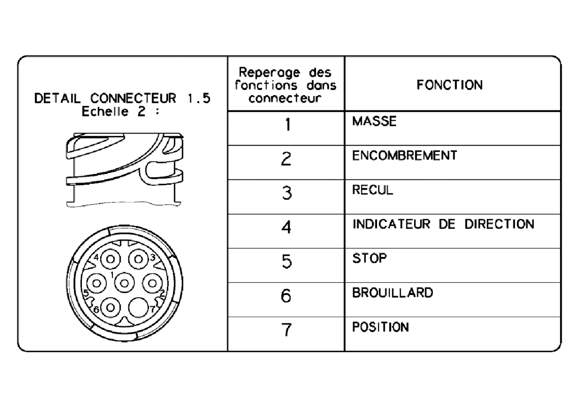Tail Light Assembly LC8 Right 156350