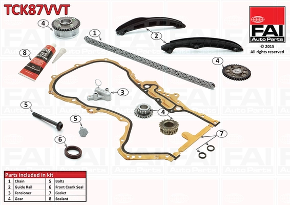 Timing Chain Kit TCK87VVT