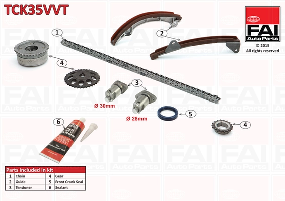 Timing Chain Kit TCK35VVT
