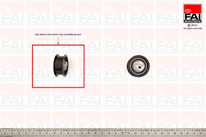 Tensioner Pulley, timing belt T9309