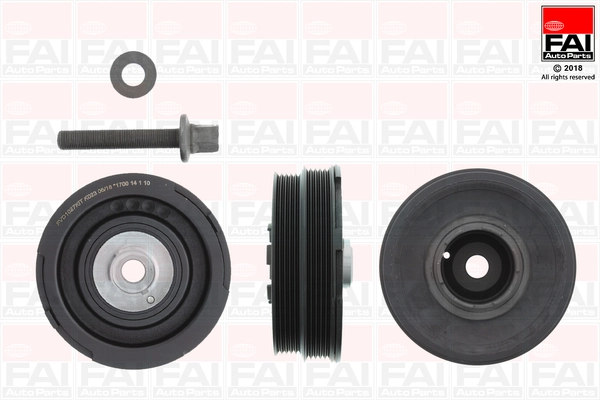 Belt Pulley Set, crankshaft FVD1027K