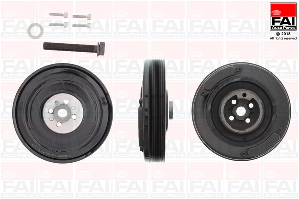 Belt Pulley Set, crankshaft FVD1000K