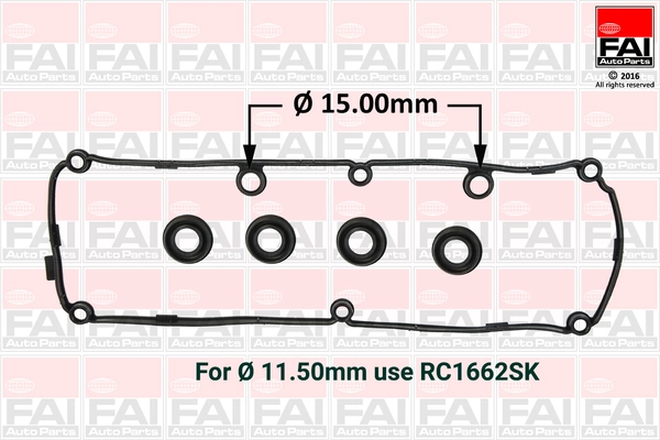 Gasket, cylinder head cover RC1663SK