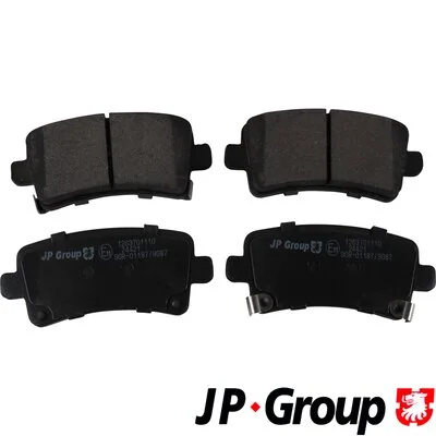 Brake Pad Set, disc brake JP 1263701110