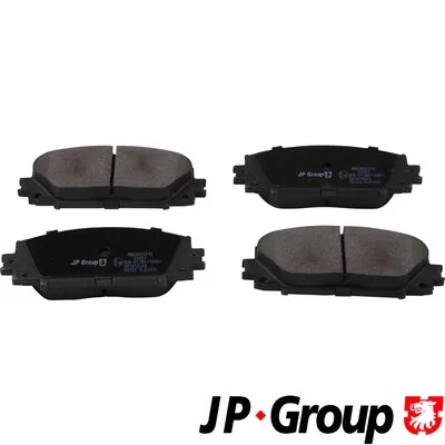 Brake Pad Set, disc brake JP 4863601210
