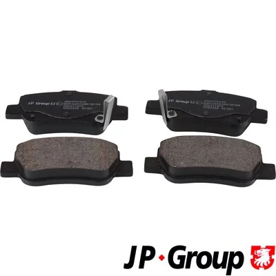 Brake Pad Set, disc brake JP 4863701010