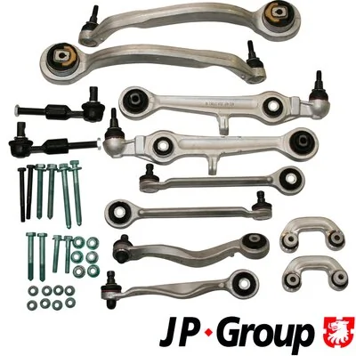 Control/Trailing Arm Kit, wheel suspension JP 1140103810