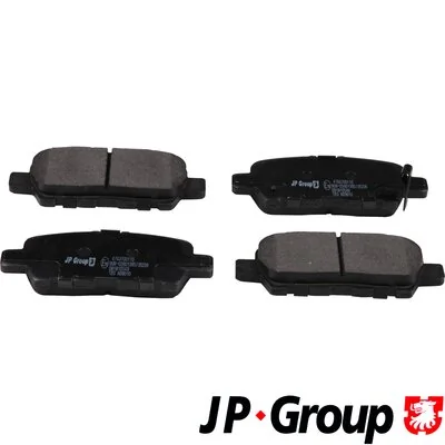 Brake Pad Set, disc brake JP 4763700110
