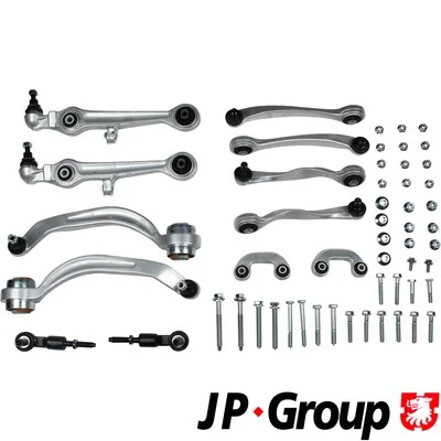 Control/Trailing Arm Kit, wheel suspension JP 1140100110