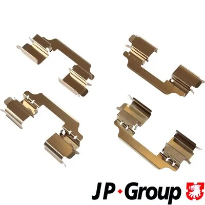 Accessory Kit, disc brake pad JP 3464003110