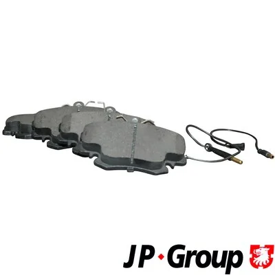 JP GROUP Kit pastiglie freno, Freno a disco 4163603110