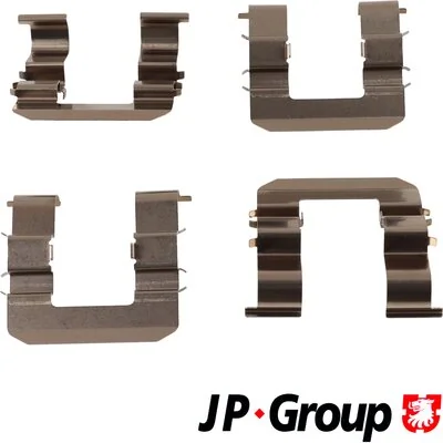 Accessory Kit, disc brake pad JP 3364003810