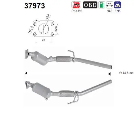 Catalytic Converter 37973