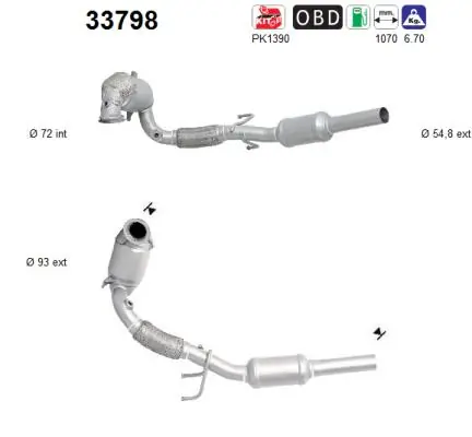 Catalytic Converter 33798