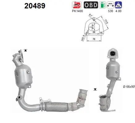 Catalytic Converter 20489