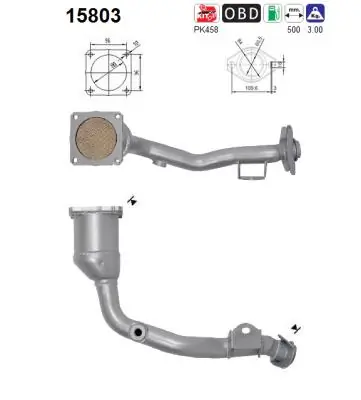 Catalytic Converter 15803