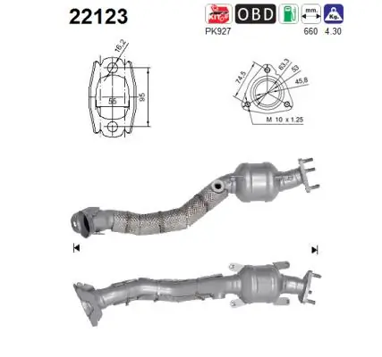 Catalytic Converter 22123