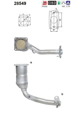 Catalytic Converter 28549
