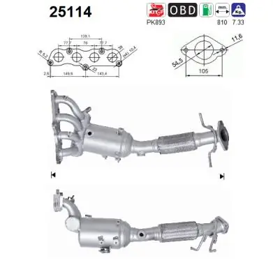 Catalytic Converter 25114