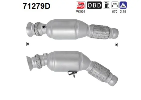 Catalytic Converter 71279D