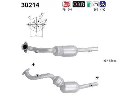 Catalytic Converter 30214