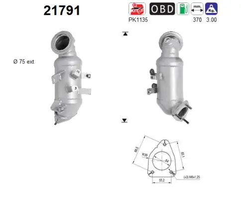 Catalytic Converter 21791