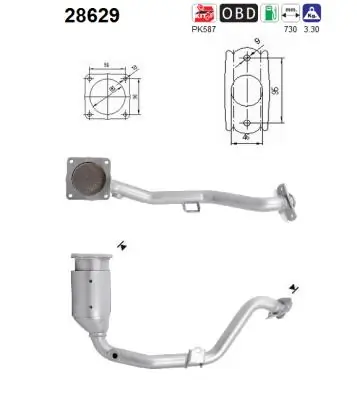 Catalytic Converter 28629