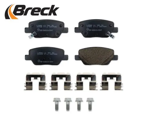 Brake Pad Set, disc brake 22449 00 704 00