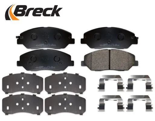 Brake Pad Set, disc brake 24351 00 701 00