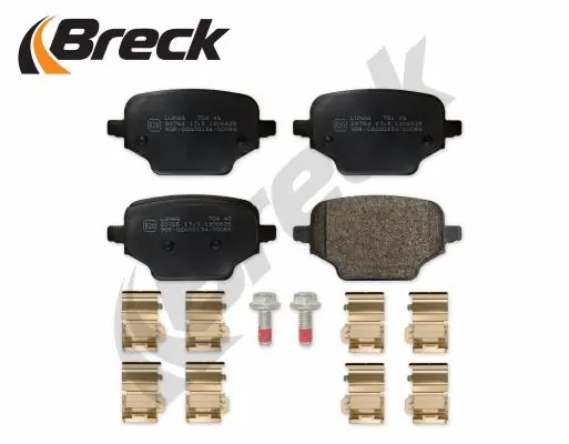 Brake Pad Set, disc brake 20764 00 704 00