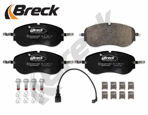 Brake Pad Set, disc brake 26407 00 651 00