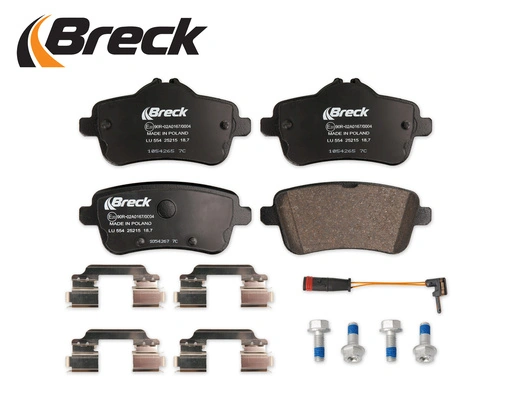 Brake Pad Set, disc brake 25215 00 554 00