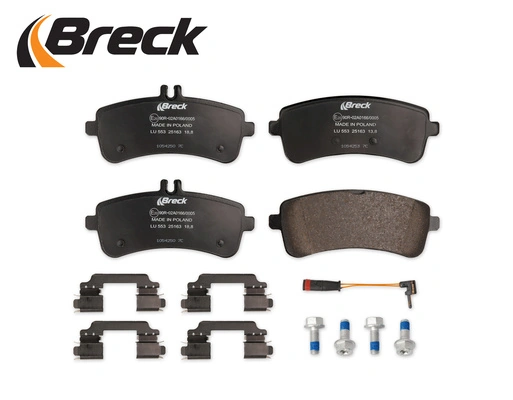 Brake Pad Set, disc brake 25163 00 553 00