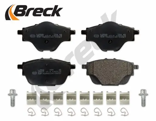 Brake Pad Set, disc brake 25827 00 704 00