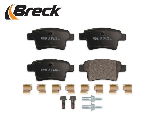 Brake Pad Set, disc brake 24540 00 704 00