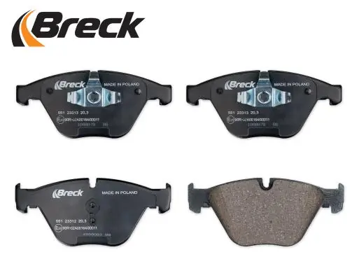 Brake Pad Set, disc brake 23312 00 551 20