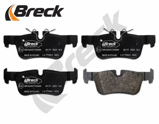 Brake Pad Set, disc brake 25331 00 651 00