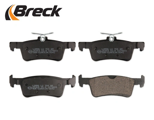 Brake Pad Set, disc brake 25968 00 704 00