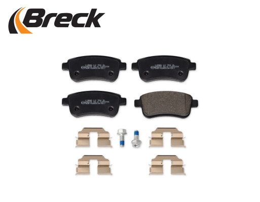 Brake Pad Set, disc brake 24820 00 704 00