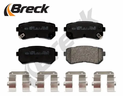 Brake Pad Set, disc brake 25292 00 702 00