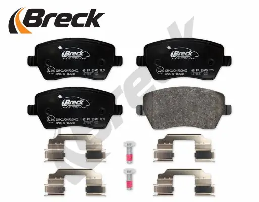 Brake Pad Set, disc brake 23973 00 651 00