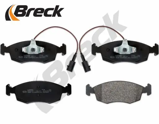 Brake Pad Set, disc brake 25429 00 702 00