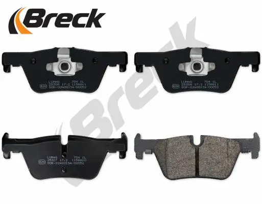 Brake Pad Set, disc brake 25307 00 704 00