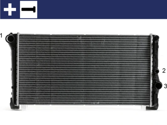 MAHLE CR 2009 000S Radiator, engine cooling