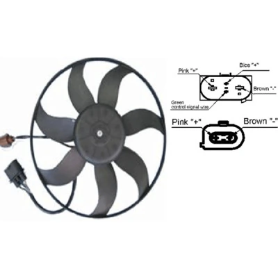 Lüfter, Motorkühlung BEHR CFF 187 001S