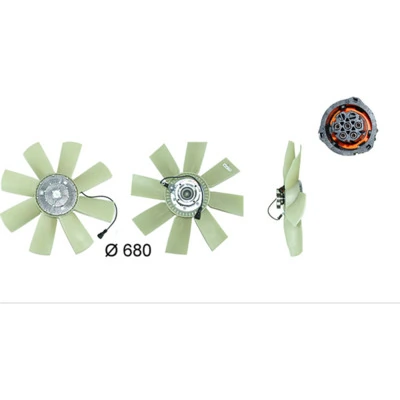 Fan, engine cooling BEHR *** PREMIUM LINE *** CFF 439 000P