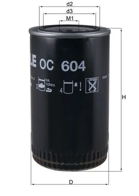 Oil Filter OC 604